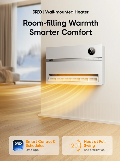 DREO-PHX-WIFI Electric Mounted Wall Heater